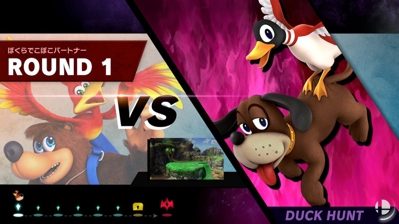かたなぎ バンカズカラーダックハントw スマブラsp Smashbrossp Nintendoswitch T Co Zbrtth5bb4 Twitter