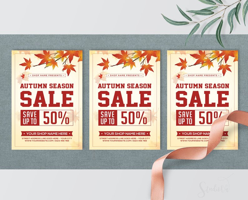 nsdesigns89's tweet photo. Autumn Sale Flyer Template
#Autumn #Flyer  

DOWNLOAD HERE
==> https://t.co/Nhk4AdBO8t https://t.co/WnsJN4s5sK