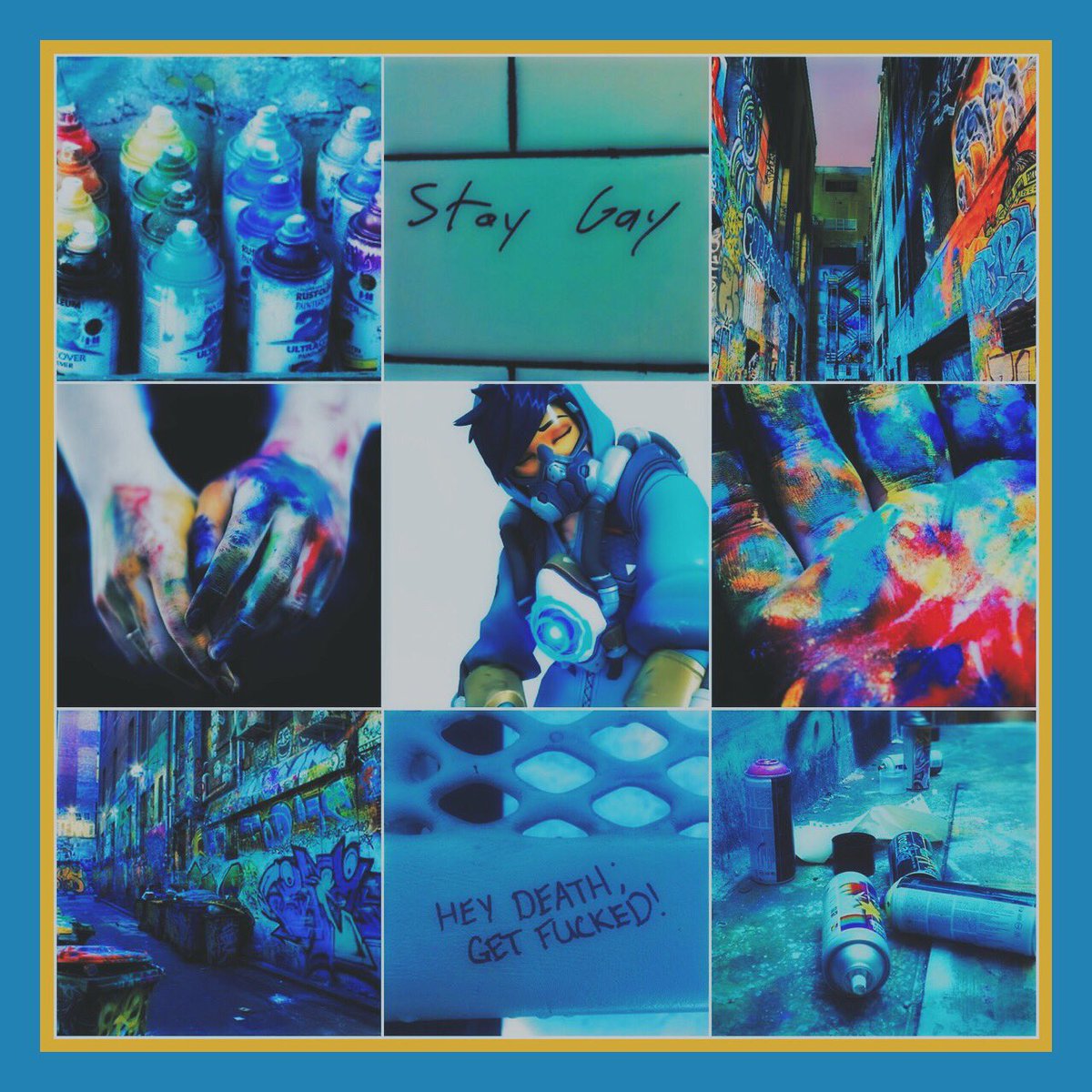 TheChronoArtist's tweet image. ⠀
            ᎶᏒᎪffᎥᏆᎥ

       ──༺ ☫ ༻──

      “ʟᴏᴏᴋs ʟᴏᴠᴇʟʏ, ᴅᴏᴇsɴ’ᴛ ɪᴛ?”

 ⠀   ◌ #OWRP   ◌(AU) Graffiti Tracer