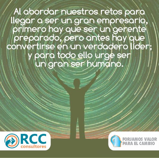 Urge ser un gran ser humano.
#GestiónEstratégica #GestiónGerencial #GestiondelCambio #ComunicaciónOrganizacional #liderazgo #transformacióncultural