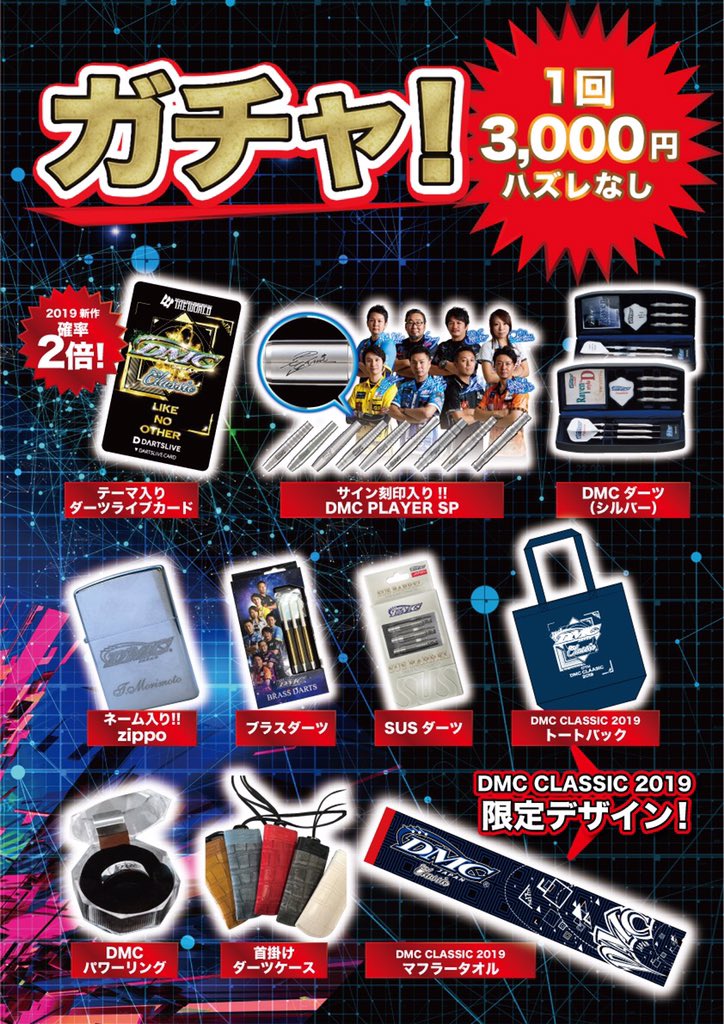 DMC CLASSIC 2019 ブース情報③】 3000円ガチャが登場！THE WORLD2019