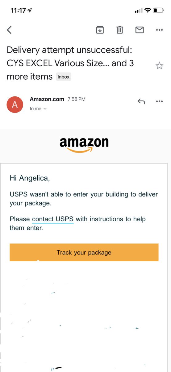 PrivilegeEventz's tweet image. While standing outside of my gym I get an email notification regarding my package. I wonder where they were Standing in front of? It’s not a building it’s a place of business that doesn’t close until 10pm! Great job @USPS @amazon