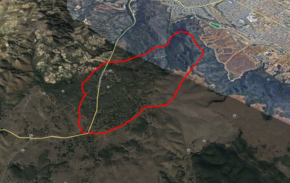 Dave Toussaint Tenajafire Murrieta Riversidecounty Fire Is Roughly At 1000 Acres Probably Bigger Map Is Not Exact