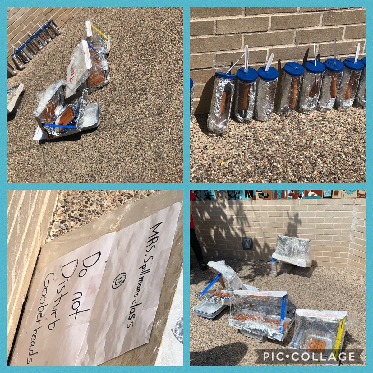 ApsLongfellow's tweet photo. Mrs. Garcia-Spillman’s gifted and talent pool students learning about the greenhouse effect and solar energy. Solar energy hotogs and solar energy Cookies for lunch! #aDayInAPS @APSLZ1 @ApsLongfellow https://t.co/5K9nSNYaaM