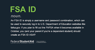 It's Create a FSA ID month! If you need cash for college...First U Hafta #FAFSA fsaid.ed.gov/npas/index.htm