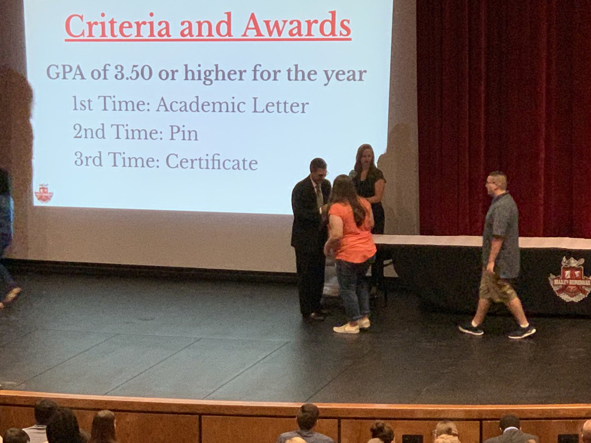 MGraham_34's tweet photo. Congrats to Payton for obtaining a 3.5 GPA or higher for her Freshman year. She received her award this evening at BBCHS. https://t.co/VTCfldleTC