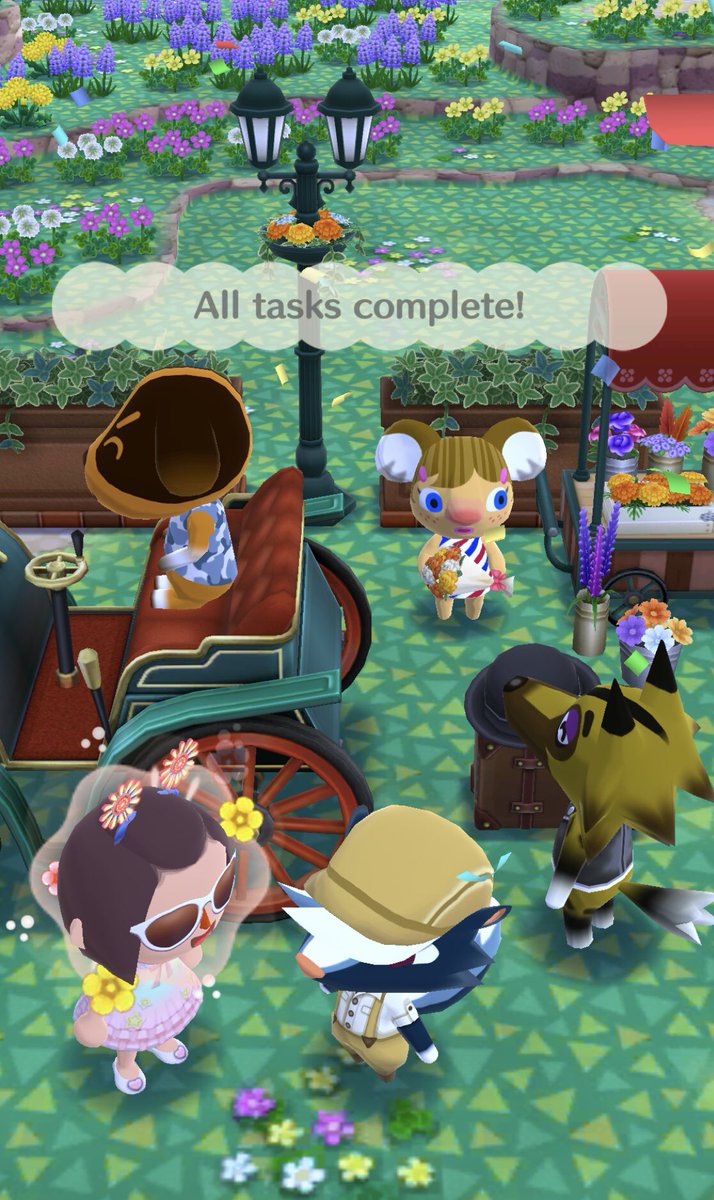 AC_RoseMarie's tweet photo. #CitySlickinWithKicks Task Complete! #ACPC #Nintendo #PocketCamp #CityFlitters https://t.co/TGUtN1Bzf7