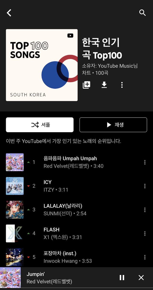 Korea Top Music Charts