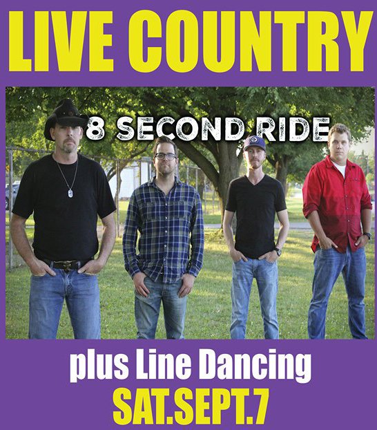 Saturday, September 7th - Live Country PLUS Line Dancing! 🎶🤠🕺⭐

Line Dancing 7 - 9:30 and between sets

8 Second Ride starts at 9:30!

#spot1live #livecountry #countrydj #linedancing #countrymusic #livebands #brampton