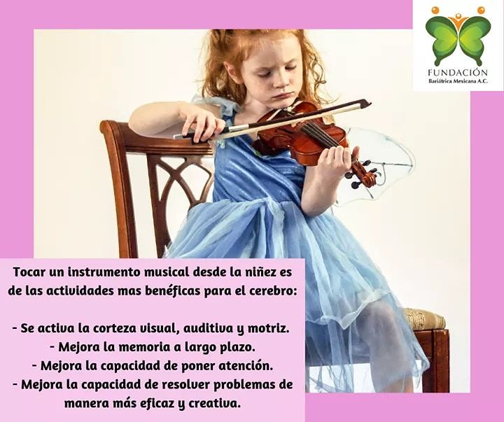 fbariatrica's tweet photo. Incentivar a tus niños a tocar cualquier instrumento musical puede alejarlos de práctivas nocivas para la salud, además de todos estos beneficios, el resultado son niños menos agresivos, más empáticos y creativos. 
#niñossanos #fundaci��nbariátrica #ObesidadInfantil #música https://t.co/yw9rh6evSi