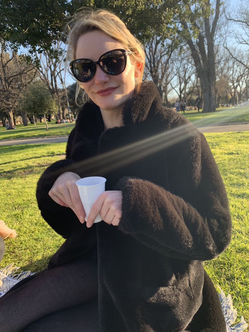 Isabella’s ‘cute little hands’ picked out ‘Soy You Now, Soy You Later’ for last week’s episode title. Here, they hold a tiny cup. So versatile!