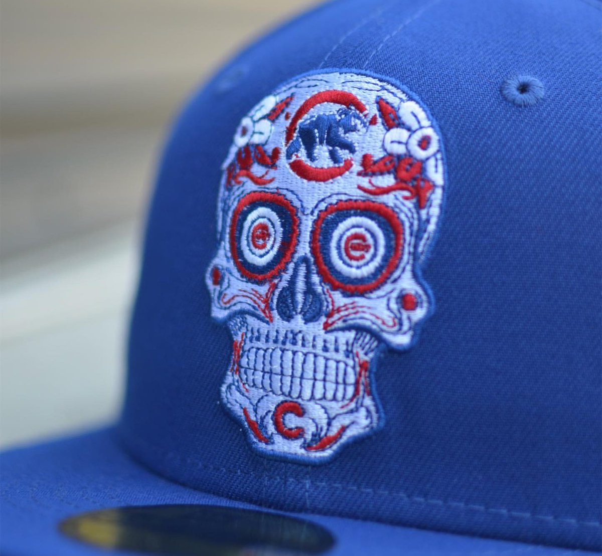 dodgers skull cap