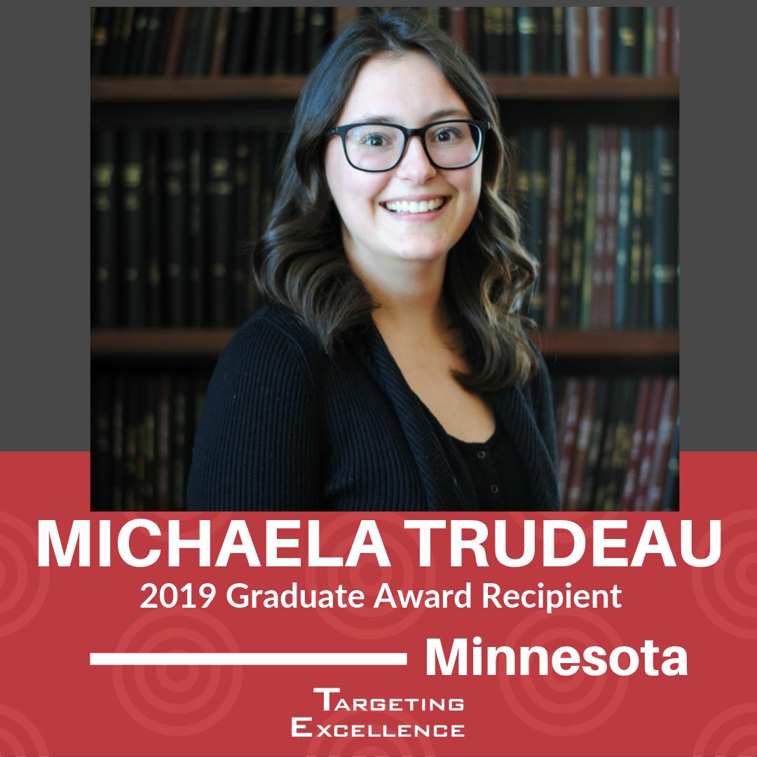 TargetingExcel's tweet image. Congratulations, Michaela Trudeau, on being a 2019 Targeting Excellence Graduate Award recipient! We are proud to be an encouragement and support you in your agricultural goals. #americaneedsfarmers #aglife #farmlife #becomeasponsor