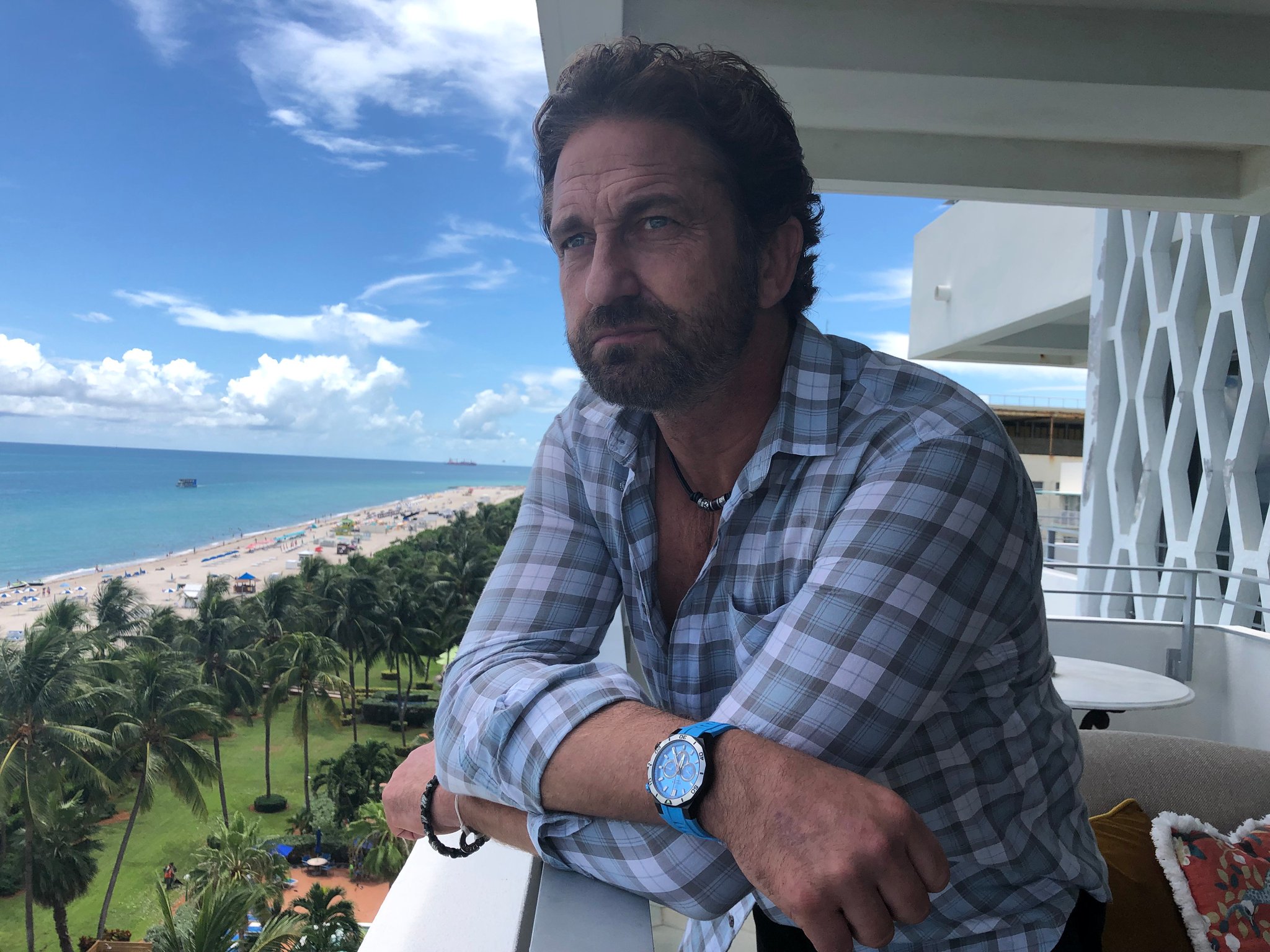Gerard butler wrist watch sale
