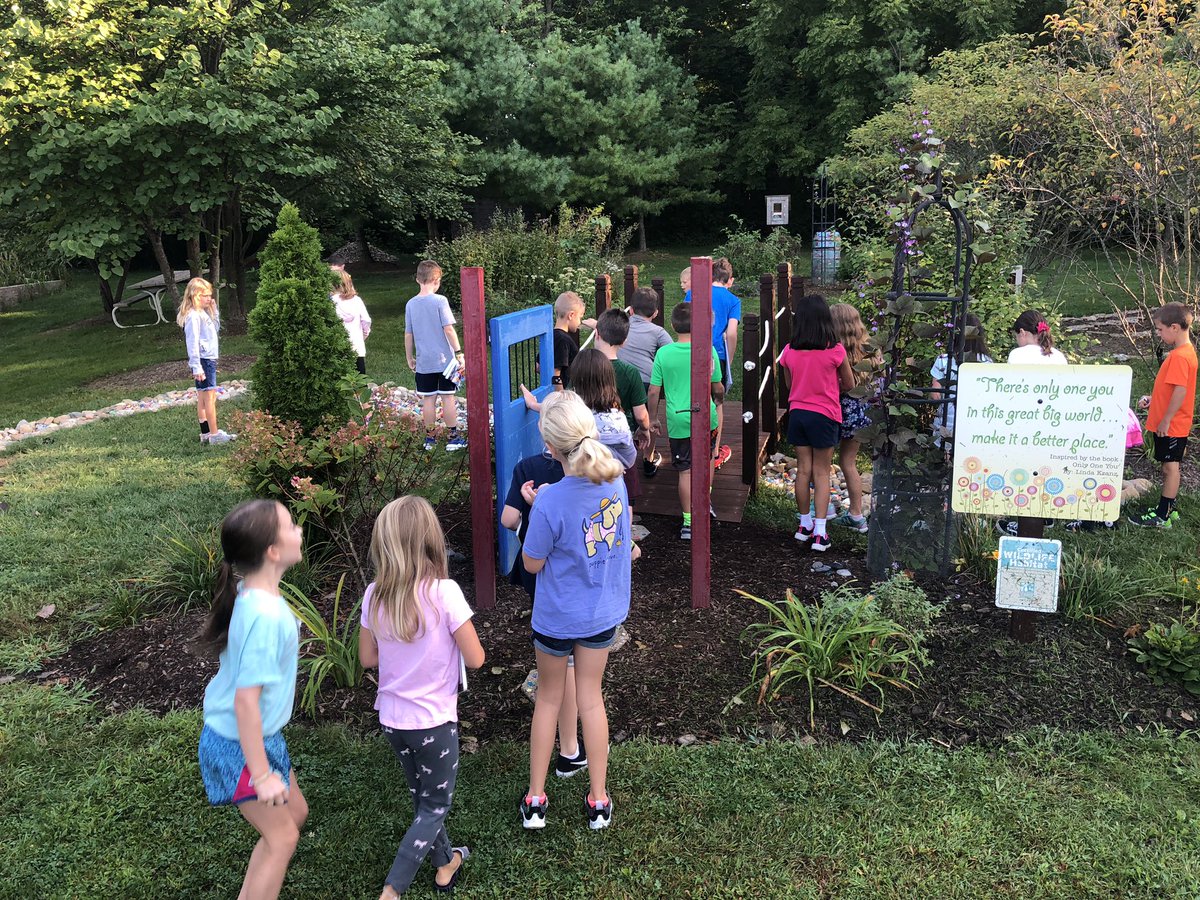 Mrs_Valentine3's tweet image. We did ALL the things today! Loved having my students place their rock in our colorful Union river. #oneschool #unionelementary #outdoorclassroom @ZCSUnionElem