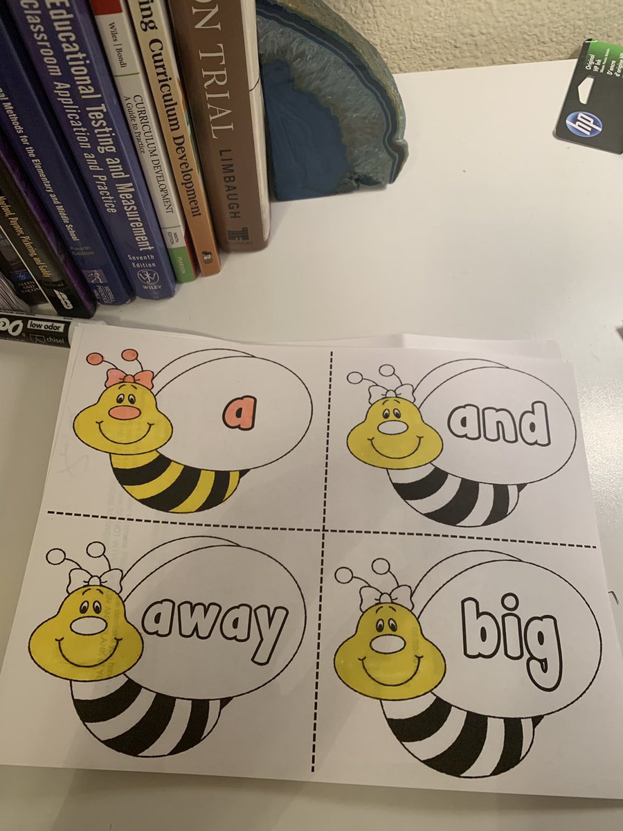 erin_green4's tweet photo. Im tired... but never too tired to color in the sight word bees tho. It’s all about the #hivemindset @BurrusES https://t.co/KvOZ0XOHu8