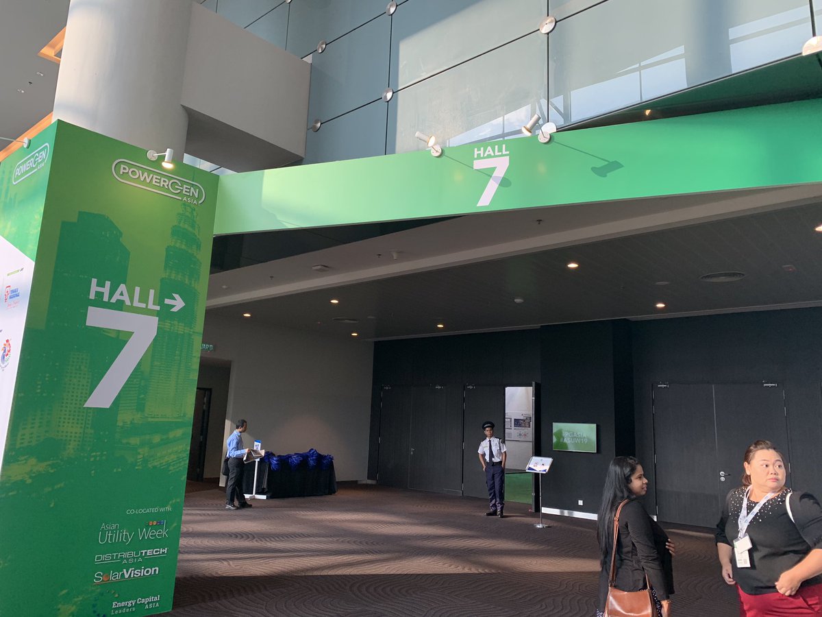 Good morning! <a href="/AsianUtilityWk/">Asian Utility Week (We are moving. See our pin.)</a> ended yesterday, but we invite you to join us again for the last day at @powergenasia at MITEC level 2, hall 7. Free visitor registration. We hope to see you here! #PGASIA #ASUW19