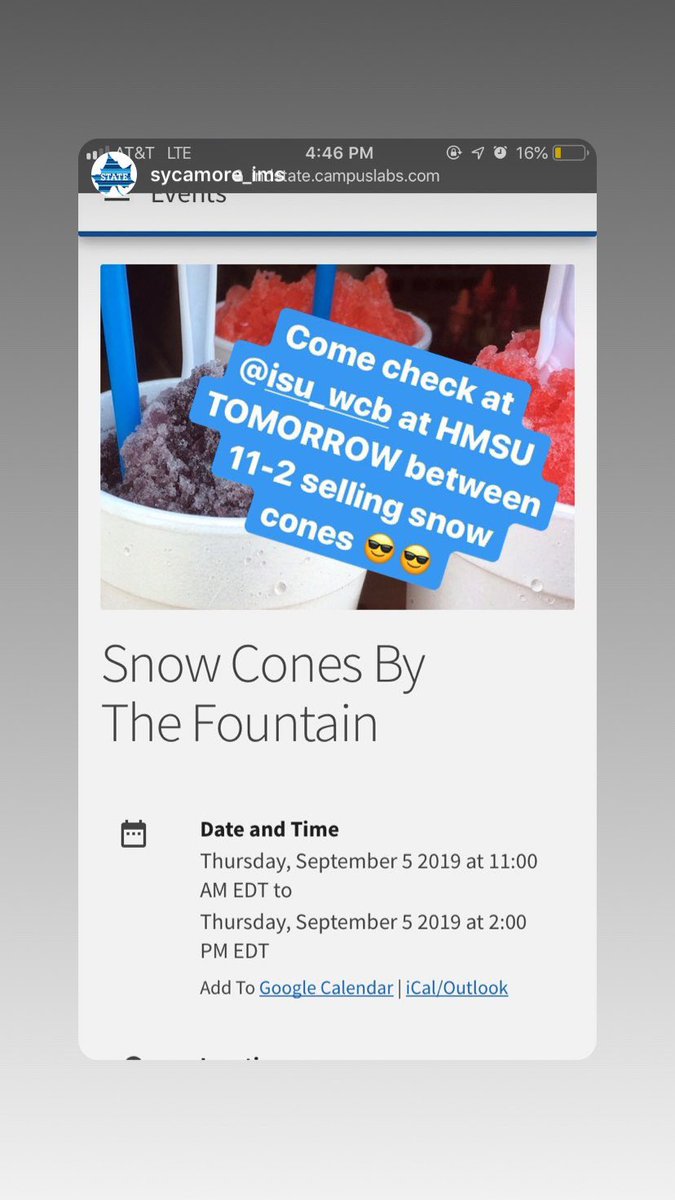 WomenClub3's tweet photo. Come out for $2 snow cones by the fountain! https://t.co/s7VxIIozI0