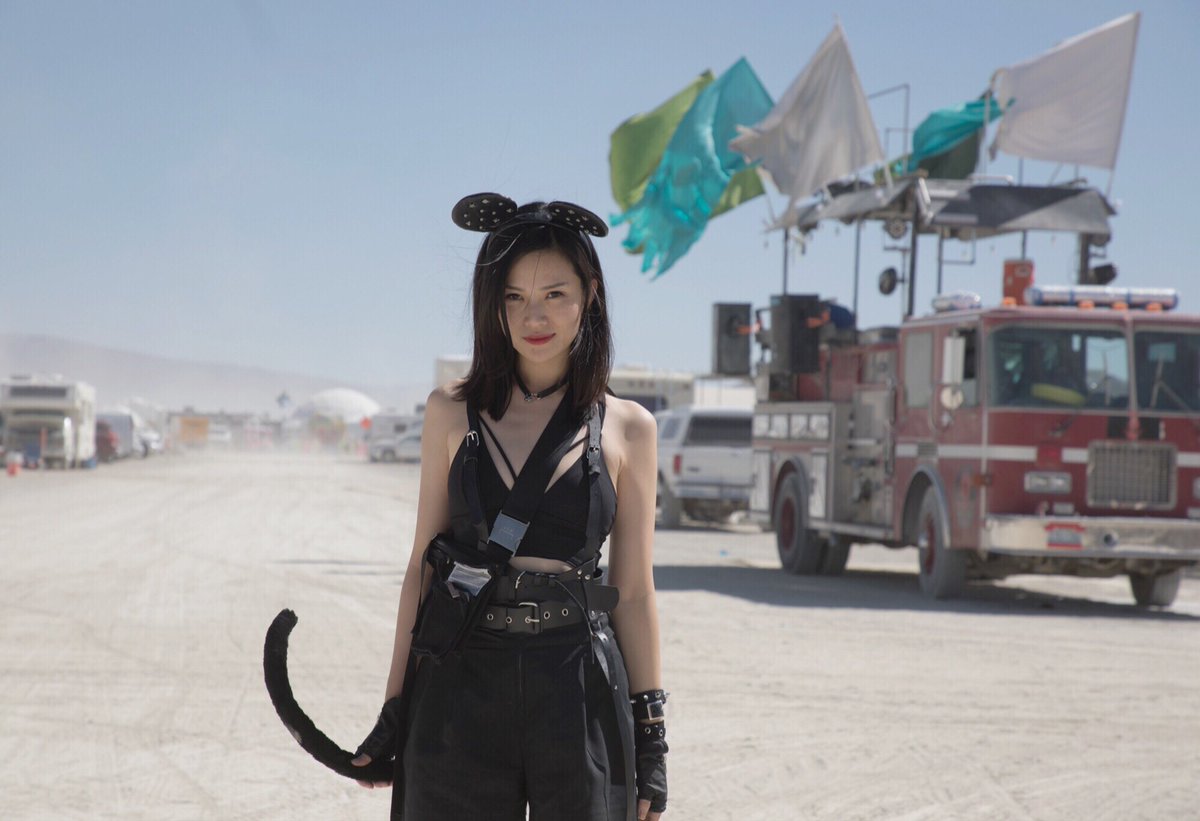 Moxin_mo's tweet photo. Back to reality from #burningman2019 , Didn’t expect to find my true self, but experienced some fun I’ve never had, feeling ease and free。

#blackrockcity 
#burningman
#burningman2019 https://t.co/mefS92O5np