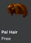 Roblox Minigunner On Twitter I Paid 90 Robux For This - pal hair 90 robux