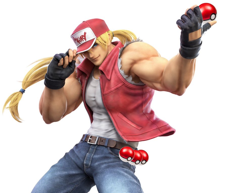 Random Japanese Fans Are Likening Smash Ultimate S Terry To A Burly Pokemon Trainer Nintendo Life