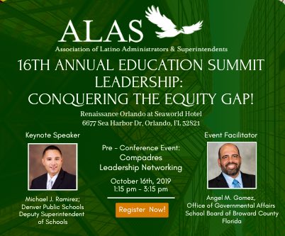 Florida_ALAS's tweet photo. Come See Us at “Connecting Compadres” #ALASEdSummit https://t.co/QpVh0n7PDF
