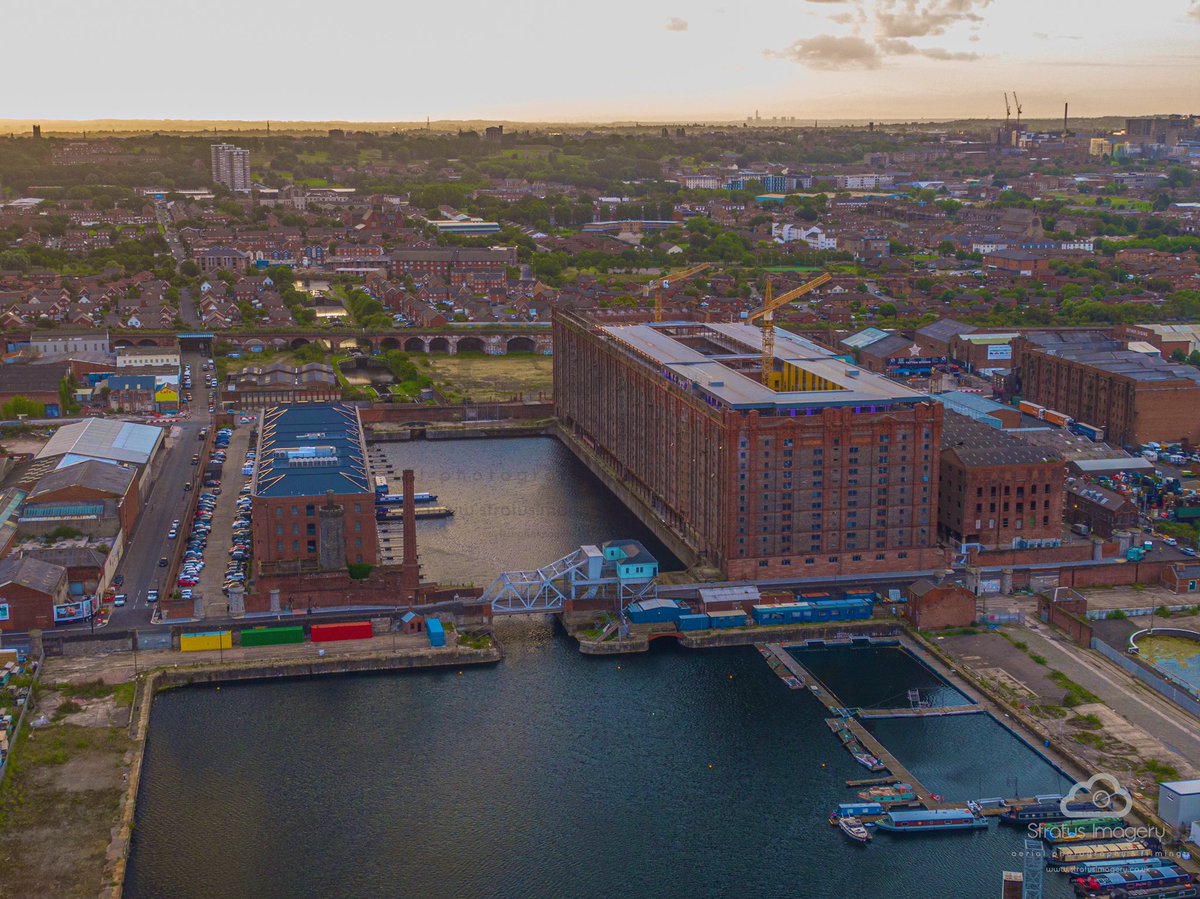 Tobacco Warehouse,The largest brick built warehouse in the world an estimated 27million bricks #liverpool #tobaccowarehouse #liverpoolcity #bramleymoore #heritage #liverpoolwaters