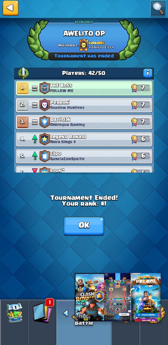 darylsito__'s tweet photo. Otro torneo que me gano del tito @Velrol86Mx 
Ya tengo mi pase 😋 y menos mal porque este me gusta mucho https://t.co/LVIcg9RXGO