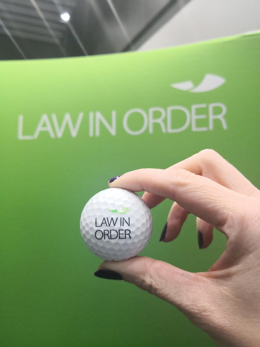 Law_In_Order's tweet photo. The ALPMA Summit 2019 is in full swing in Melbourne. Make sure you visit our stand to try your skill at putt-putt to win a prize or chat to our team, Sam, Michael and Thomas about your document production, digital forensics or eDiscovery needs. #ALPMASummit https://t.co/KJ6hI0CCPe