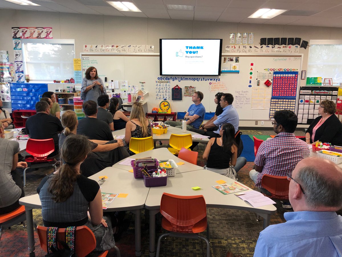 Awesome Back to School Night TK and K!