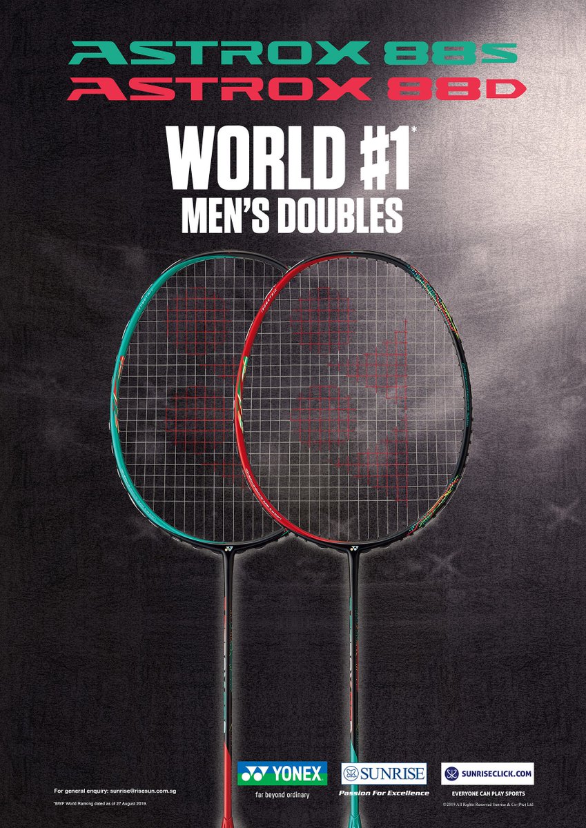 YONEX】「アストロクス88S」と「アストロクス88D」の違いを解説【[PRO YONEX】「アストロクス88S」と「アストロクス88D」の違いを解説【[PRO