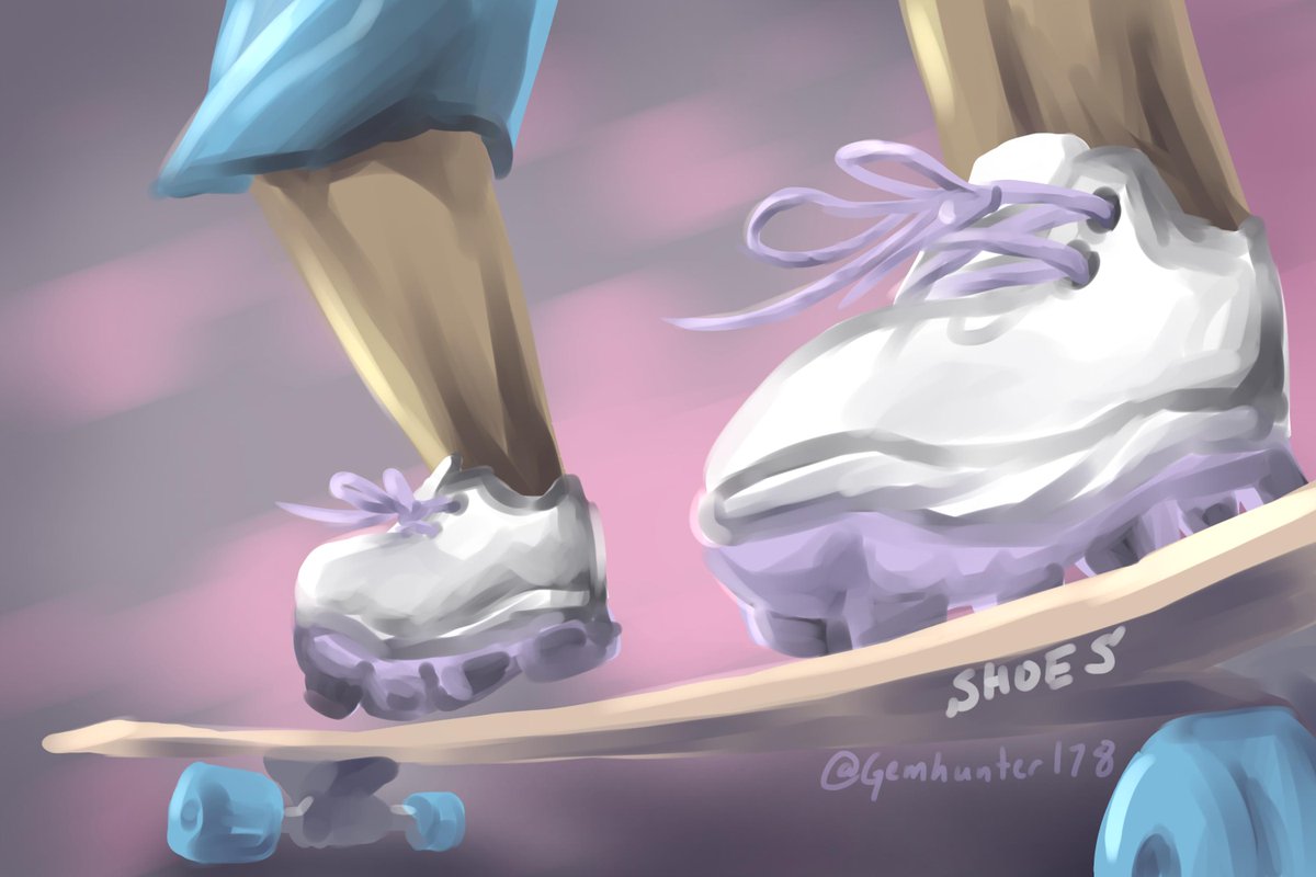 gemhunter178's tweet photo. Today's #shoes drawing for #clothingweek on @DigiDailies!
Messed around with an odd perspective with this one
#digidailies #digitalart https://t.co/8dZF3sgKox