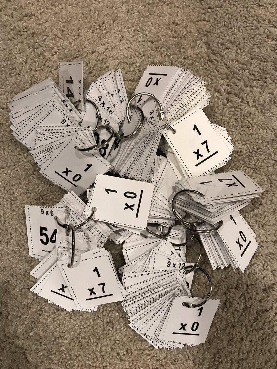 troxell_heather's tweet image. I have some lucky students who are going to receive some multiplication flash cards tomorrow. 🥰#mtes