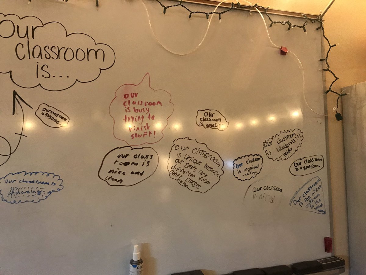MissMaya311's tweet photo. I love what I do. I do not aim to be an “instagram” teacher. I am to be a teacher who creates a space in which it is safe to make mistakes, feel emotions, ask questions, disagree, and feel welcomed and loved. I think it’s working. #whiteboardmessage @MayaClassChamps https://t.co/N95VN1Eqjs