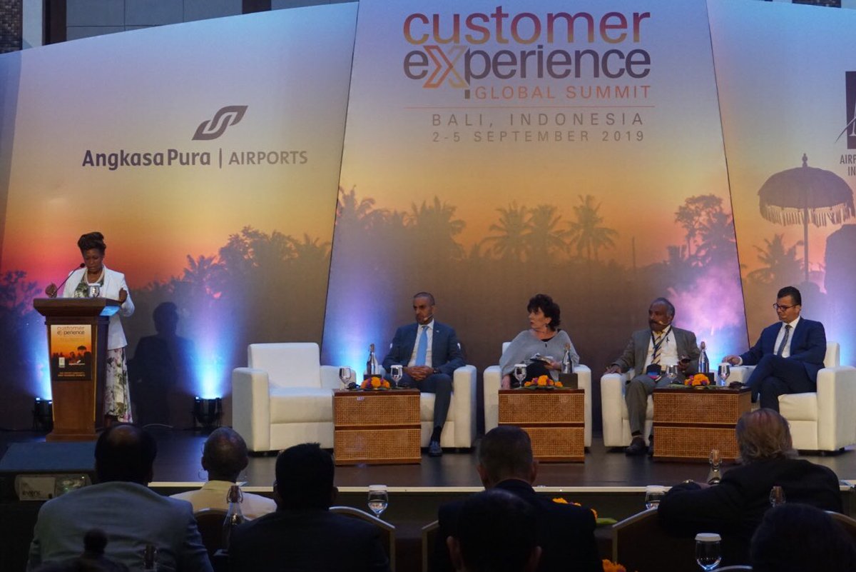 ACIWorld's tweet photo. Panelists of session 7 discussed how they manage growth in their airports while still offering an excellent customer experience. #CustomerEx2019 https://t.co/74DXEDM9pL