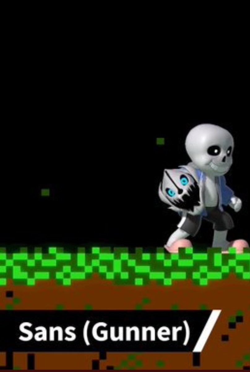 Sans undertale is in smash. This is either the most fucked timeline or the greatest timeline.