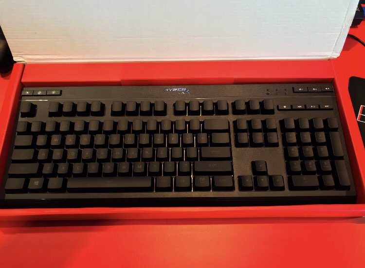 The votes are in! Here is the prize for next weekends tournament giveaway! A HyperX Alloy Core gaming keyboard. Come in or tune in next weekend and you could win this awesome keyboard!