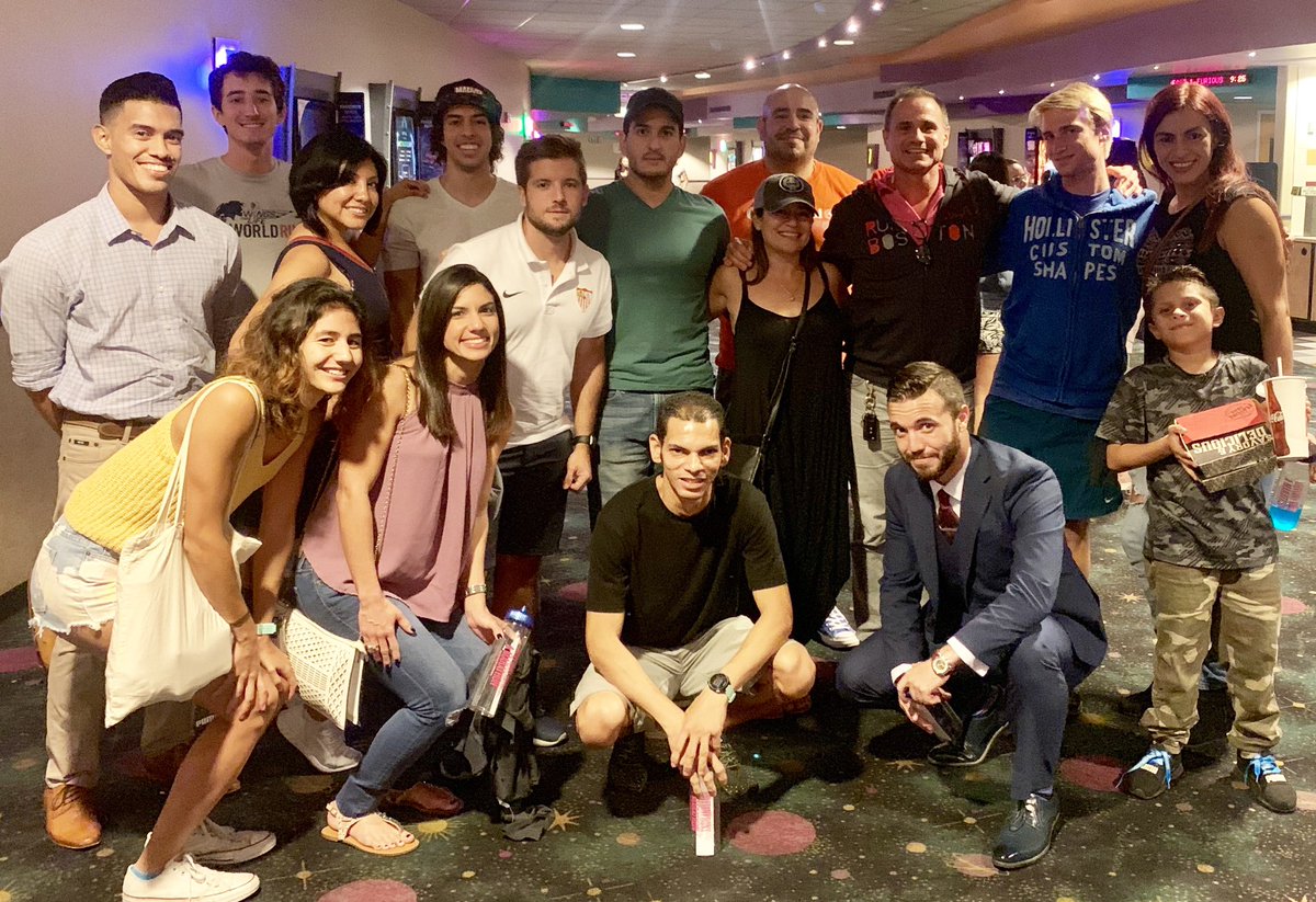 fgarciatio's tweet photo. Movie night with my Tribe, at the Miami premier of the inspiring and heart warming movie, “Brittany Runs A Marathon.”
#BrittanyRunsAMarathon #AmazonStudios  #WhatsYourMarathon? #GoRunProject 🌴 #GRP #JustShowUp #FreeFitness #StairsForBreakfast #OCR #5K #OCRTraining #Stairs https://t.co/xvTZFwoRIO