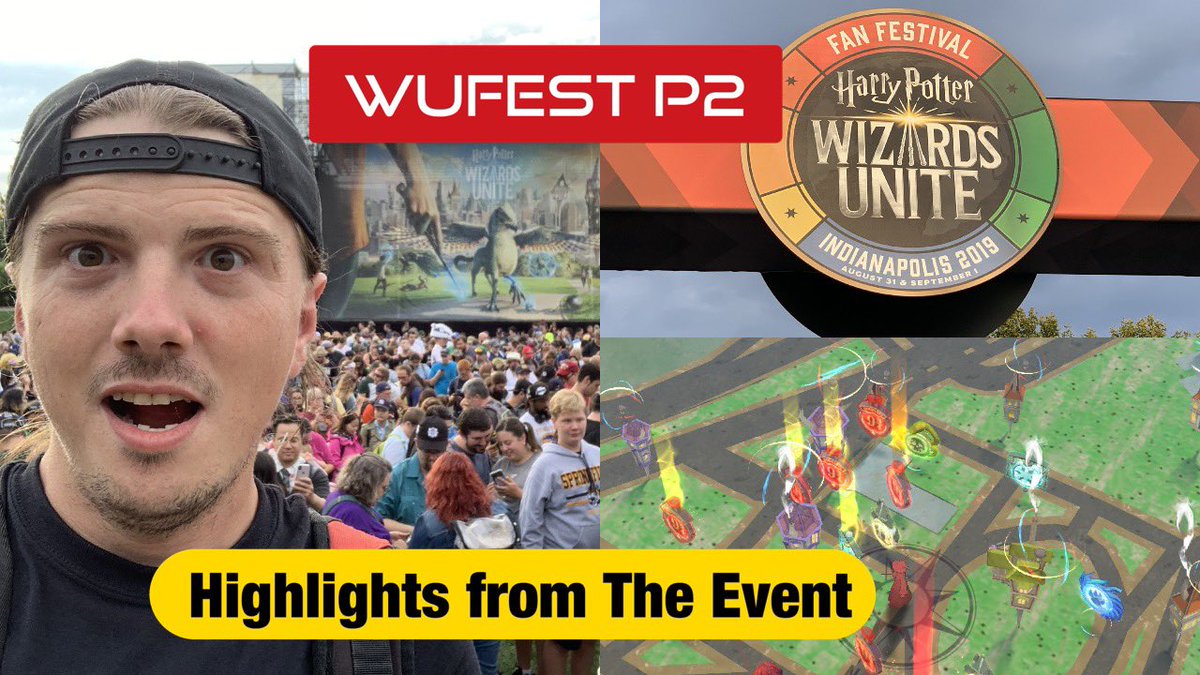 turmentic's tweet photo. WUfest Highlights- What Else Happened Besides Dragons! https://t.co/t2KkrnSXnU via @YouTube #WizardsUnite #wuff #wufest https://t.co/UTe92gptQv