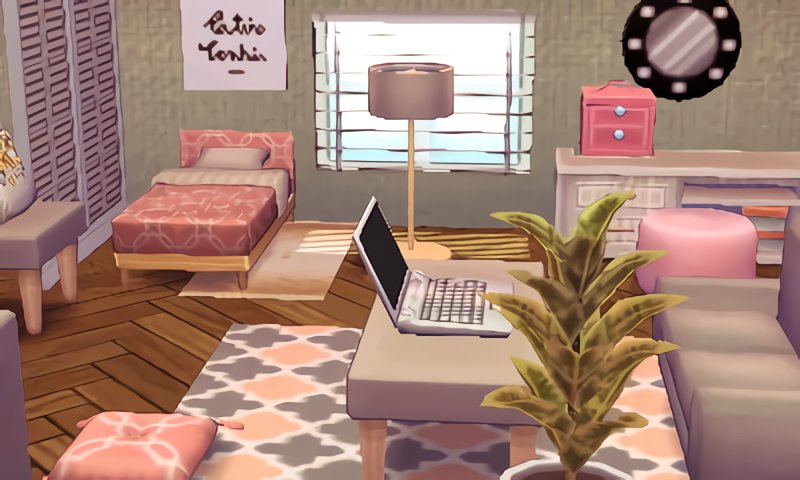 もふ Twitterren 座布団リメイクブーム到来中 E ハピ森 ハッピーホームデザイナー Animalcrossing Acnl どうぶつの森