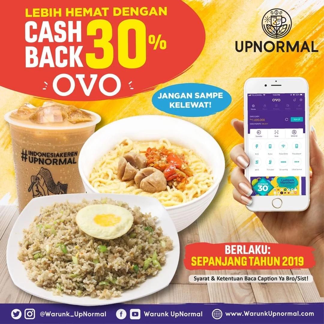 Giladiskon's tweet image. Warunk Upnomal Promo Spesial Cashback 30% Dengan Ovo! tinyurl.com/y6f6ohyw

#warunkupnormal #promowarunkupnormal #ovo #cashbackovo #promoovo #promocashback #cashback #promorestoran #restoran #promomakanan #giladiskon #infopromo #infodiskon
