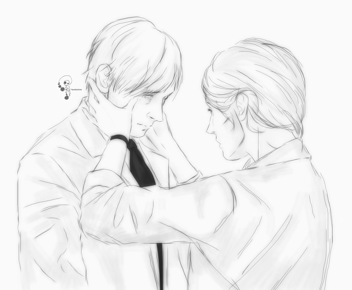 "William, don't worry, I'll always be with you..." 🧪💔

#RE #ResidentEvil #biohazard #williambirkin #annettebirkin  #re2 #fanart