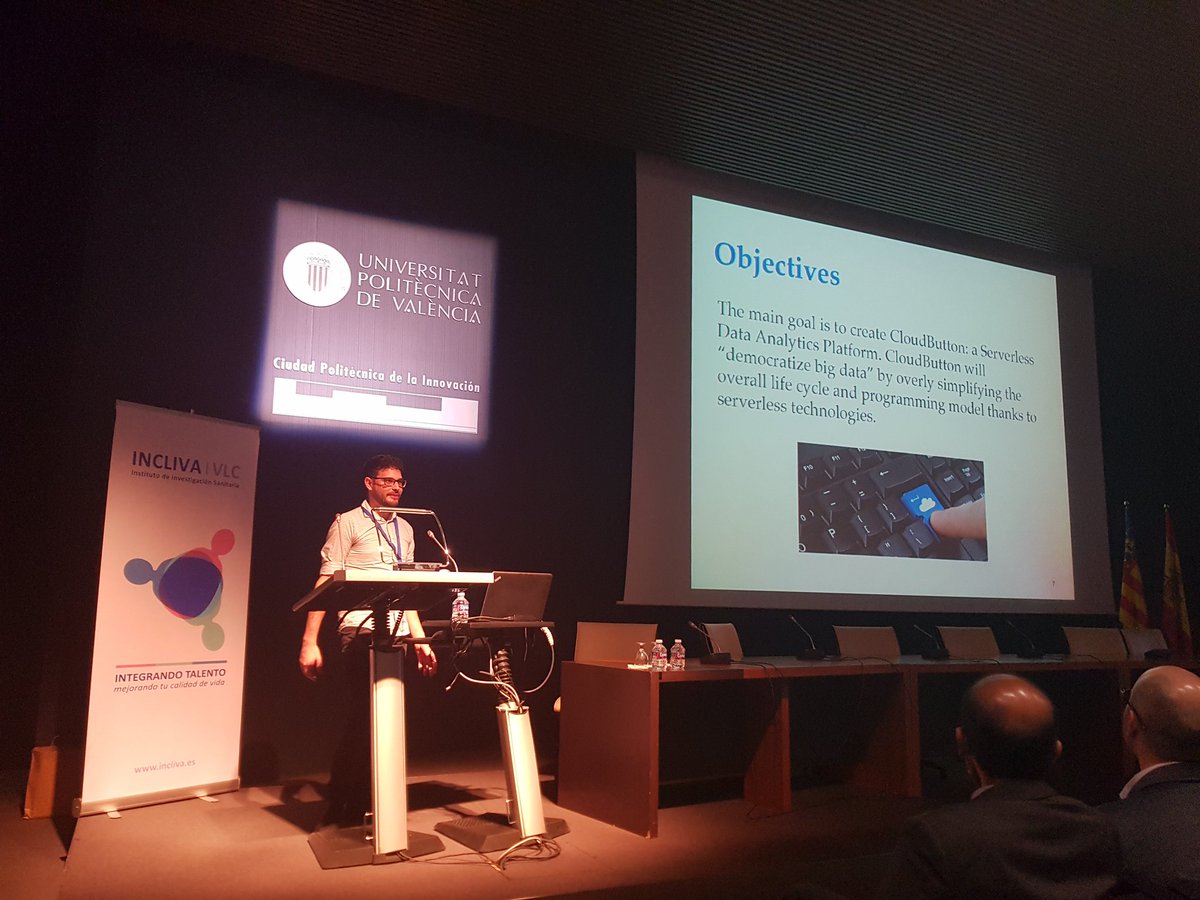 BigMedilytics (@bigmedilytics) on Twitter photo Creating a serverless data analytics platform is the main goal of <a href="/cloudbutton2020/">H2020 CloudButton</a> project presented by Dr Josep Sampé from <a href="/universitatURV/">Universitat Rovira i Virgili</a> during the #BigMedilyticsEvent2019 #BigData #H2020 Creating a serverless data analytics platform is the main goal of <a href="/cloudbutton2020/">H2020 CloudButton</a> project presented by Dr Josep Sampé from <a href="/universitatURV/">Universitat Rovira i Virgili</a> during the #BigMedilyticsEvent2019 #BigData #H2020