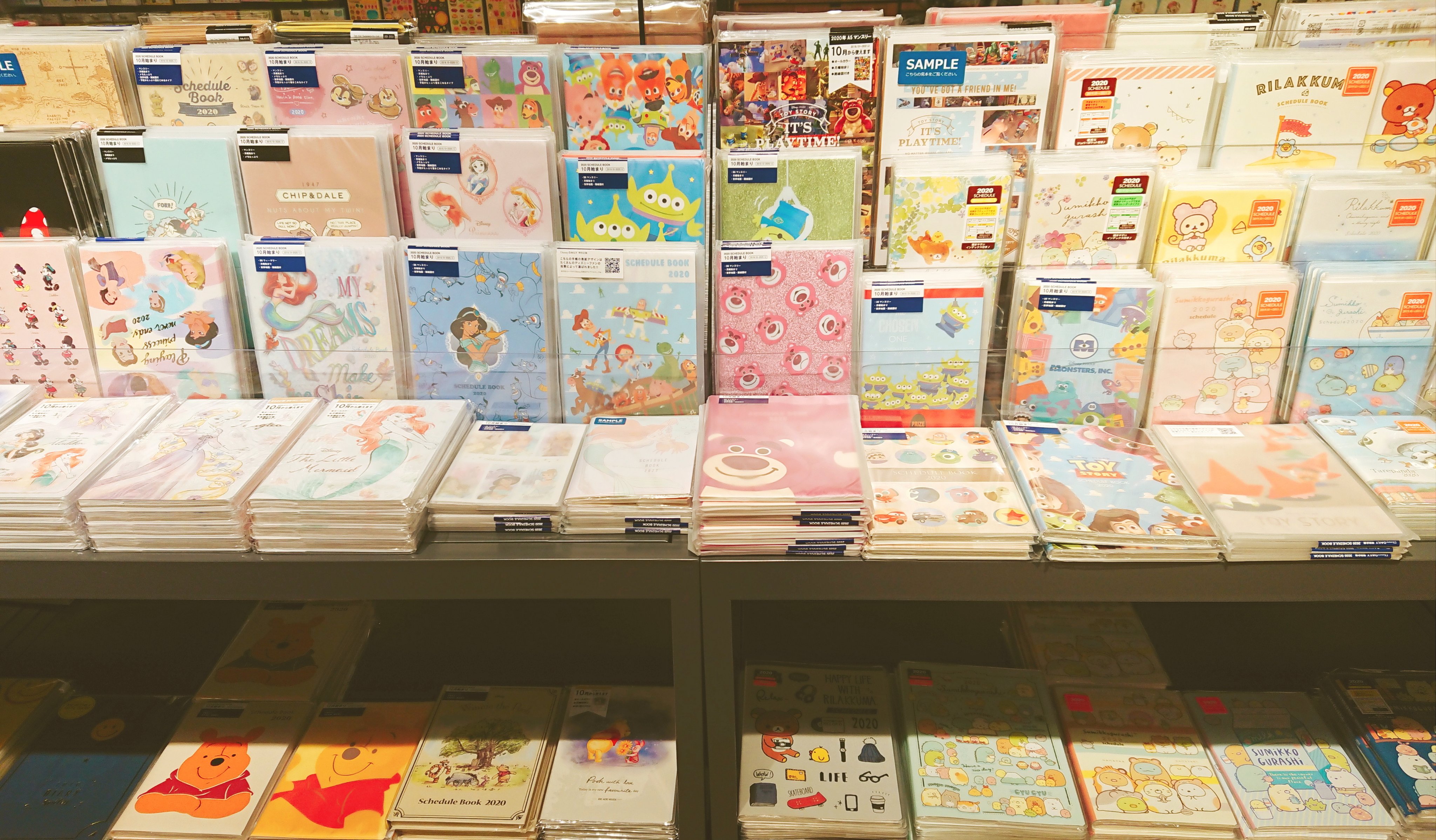 ペンテラス和歌山 新商品のご紹介 キャラクターものの年手帳も多数入荷しております 毎年人気のディズニーやスヌーピー ムーミンやドラえもんなど種類豊富にご用意しております すみっコぐらしやcocoちゃんなどもございますよ 手帳