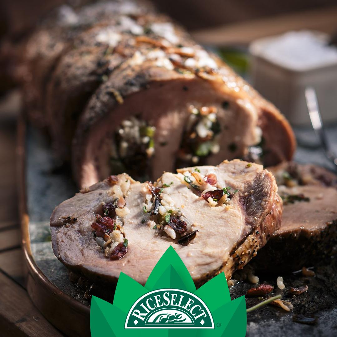 RiceSelect's tweet image. Happy #WholeGrainsMonth, get your whole #grains fix and make this stuffed Pork Loin. #RecipeOfTheDay bit.ly/2HafbUi