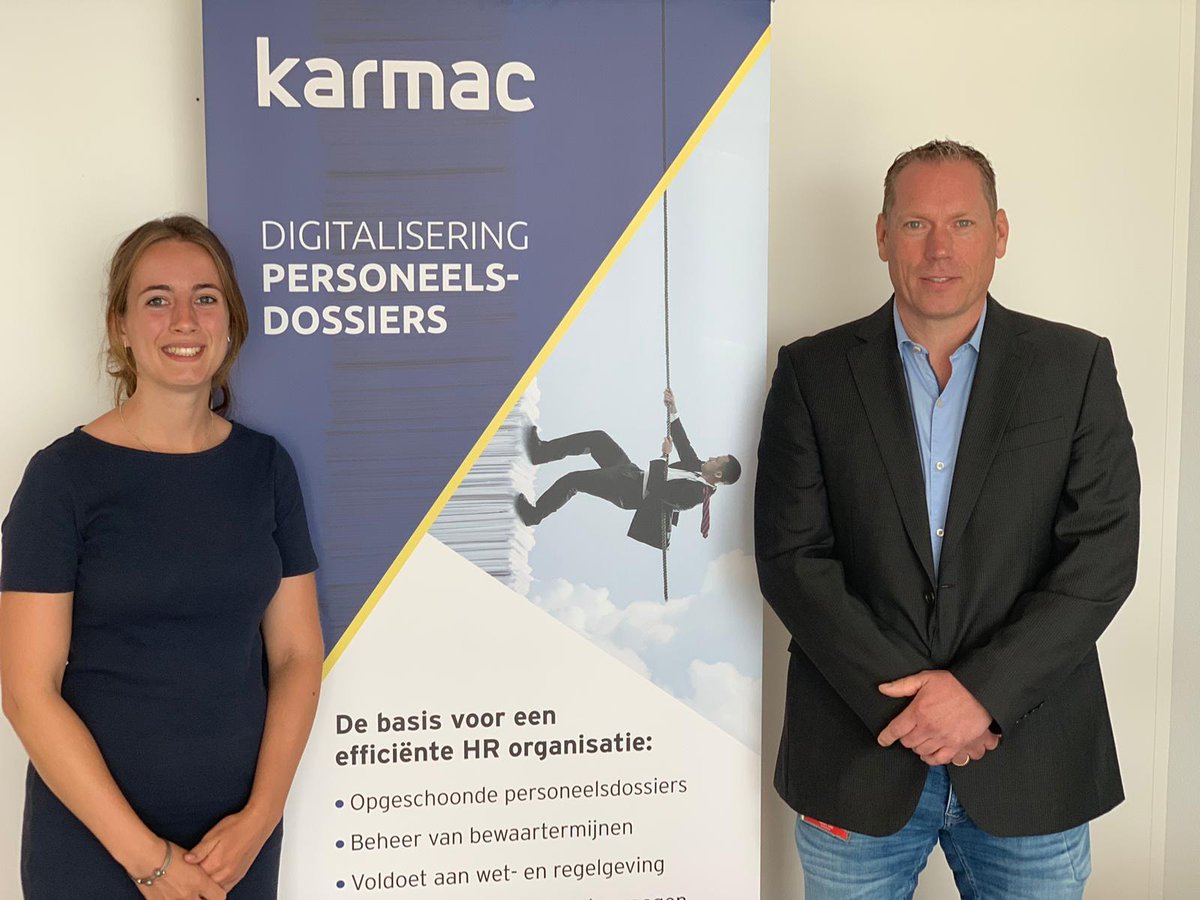 Afgelopen maandag zijn Demy van Leusden en Hans Vermaak binnen Karmac I&amp;I gestart. Demy gaat aan de slag als #Management #Trainee. Hans komt de #ICT afdeling van Karmac versterken als #Applicatiebeheerder.