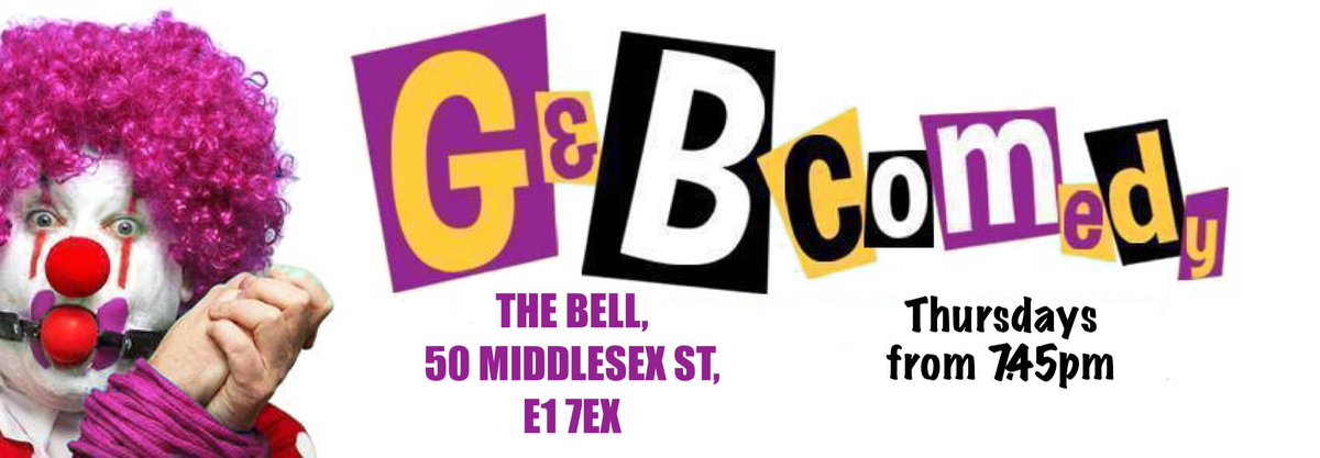 This evening's the first of G&amp;B's new Thursday Night shows at <a href="/GoodJudysLDN/">Good Judy's</a> in Aldgate and the first of our monthly LGBT nights: 1st Thursday of every month.
Headlining tonight is the outrageous Roland Saunders and the hilarious Neil Dillon.
#comedy #LGBTQ #standup #standupcomedy