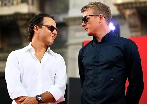 More than a decade ago these two won consecutive championships for Ferrari and are still their last champions for Ferrari @MassaFelipe19 #KimiRaikkonen7