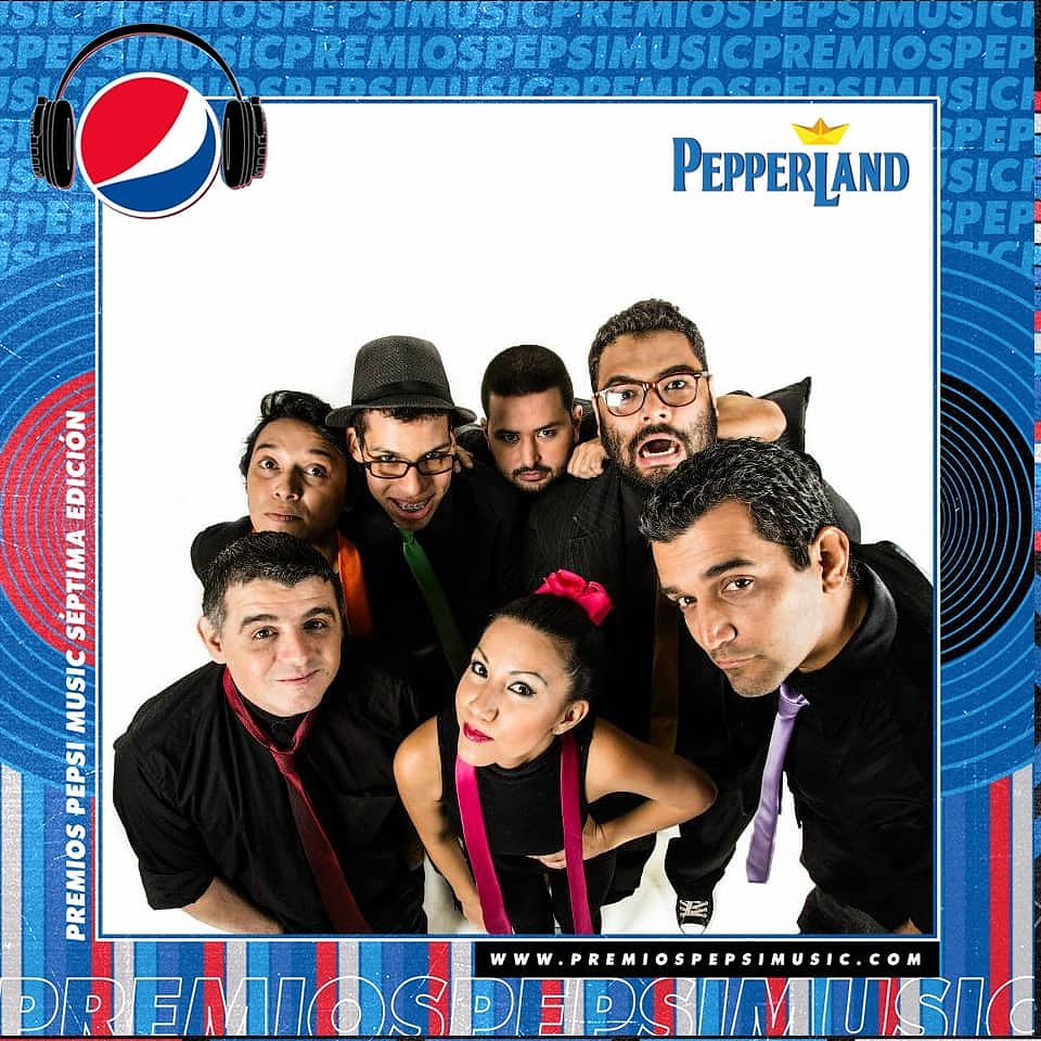 PepperlandVe's tweet photo. ¿Será que nos ganamos este premio #PepsiMusic with a little help from our friends? Pueden votar  por nuestro disco aquí >>> https://t.co/eU5qv1ID4W https://t.co/4Sk8YiSPry