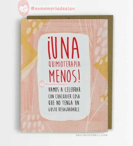 MemoriaAlan's tweet photo. Una quimioterapia memos https://t.co/L4NyMOZffx